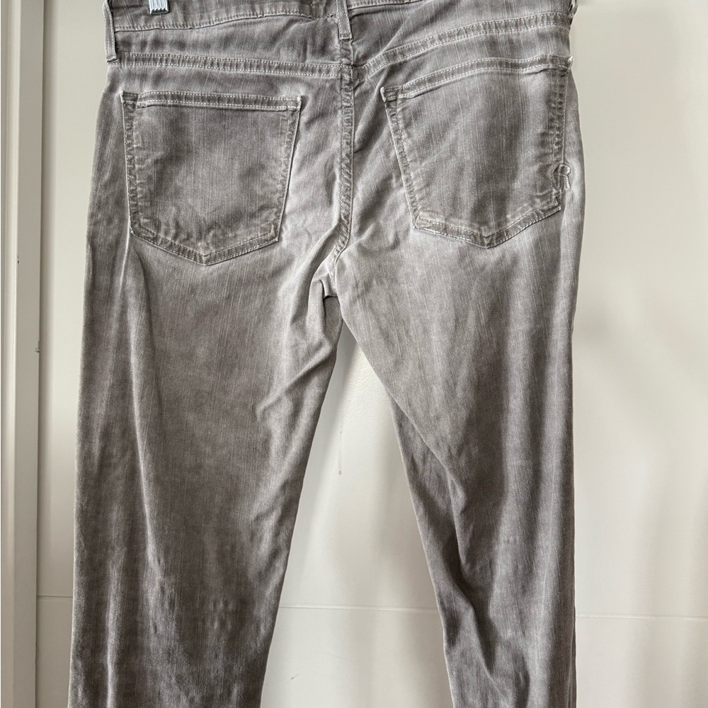Gray Denim Jeans